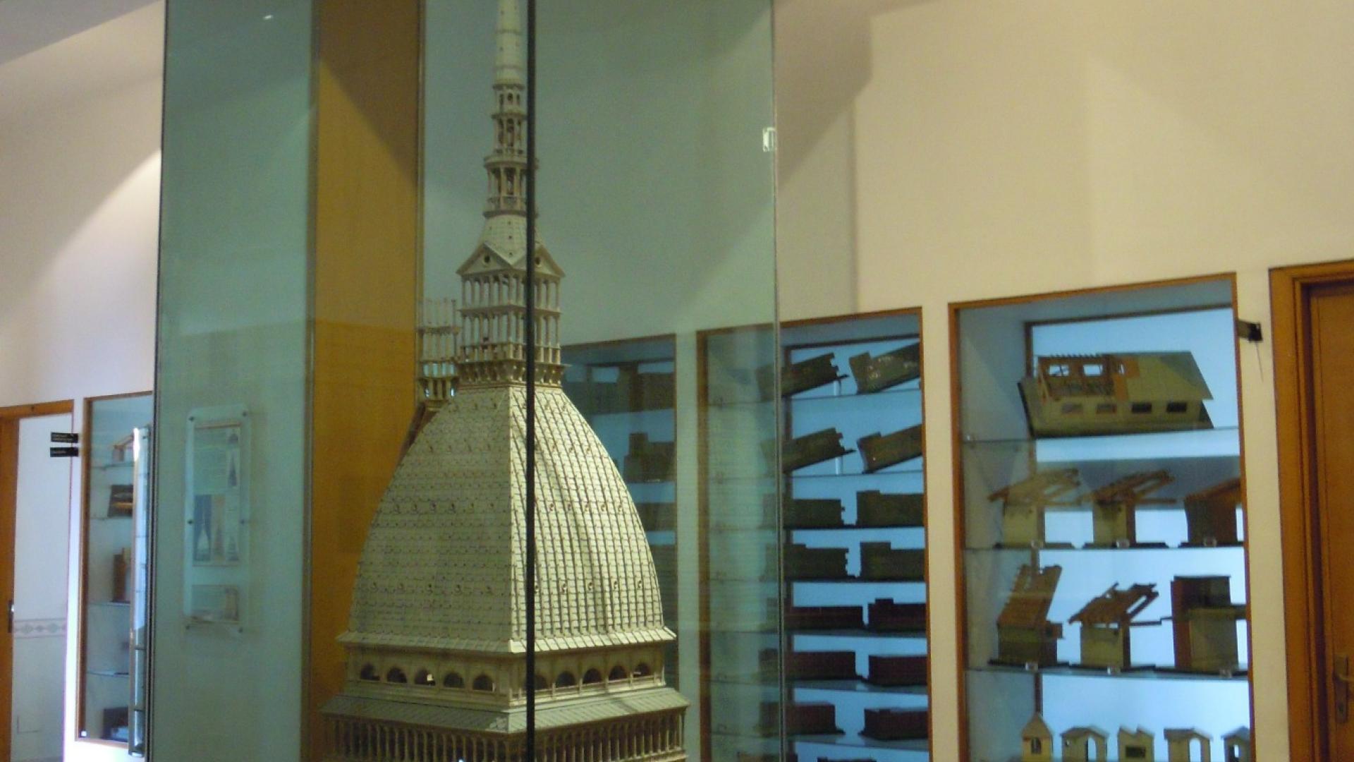 Modello ligneo di concorso del progetto di Alessandro Antonelli per la Sinagoga di Torino